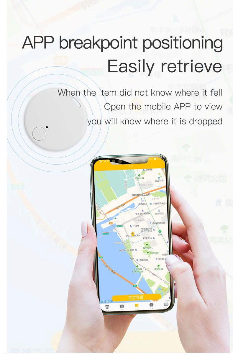 Mini Traqueur Intelligent – Retrouver Vos Objets en Un Clic