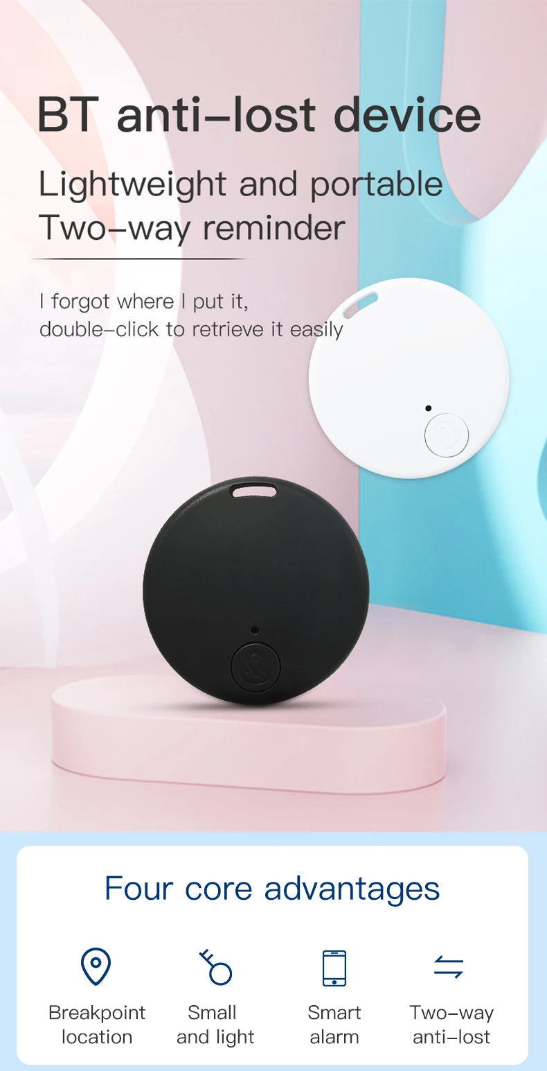 Mini Traqueur Intelligent – Retrouver Vos Objets en Un Clic