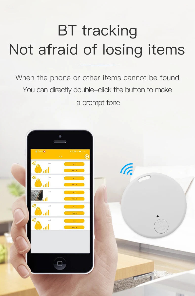 Mini Traqueur Intelligent – Retrouver Vos Objets en Un Clic