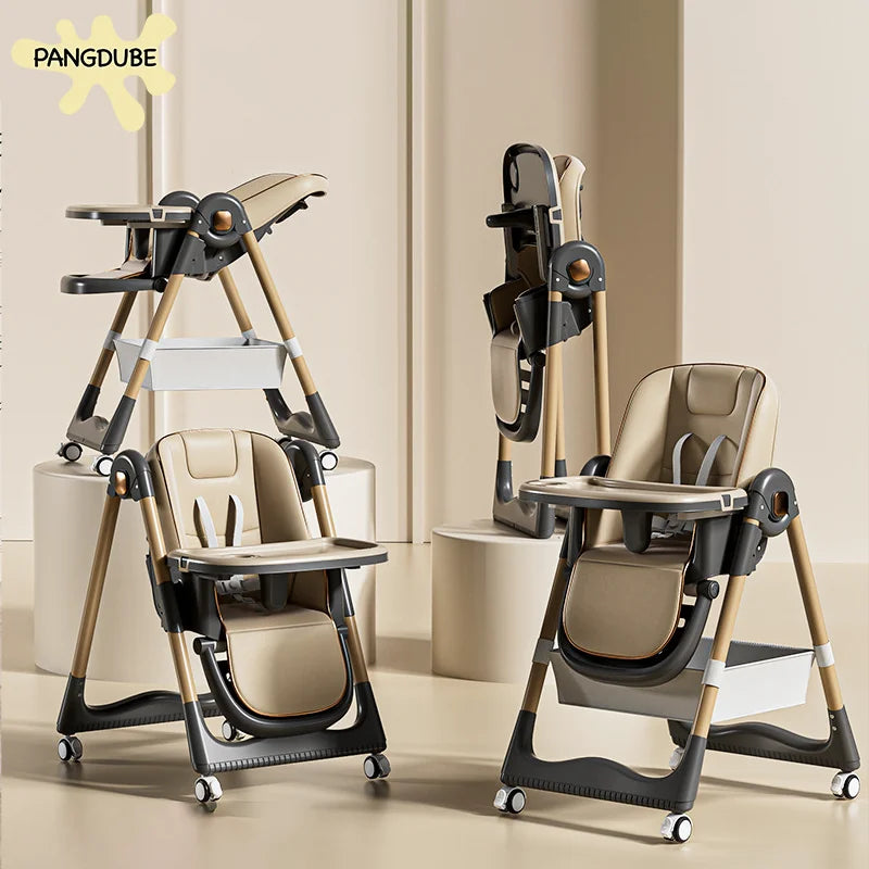 Chaise Haute Évolutive & Élégante pour Bébé