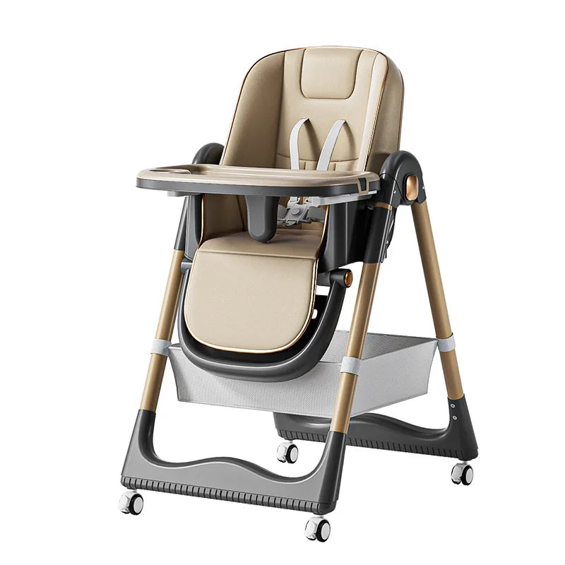 Chaise Haute Évolutive & Élégante pour Bébé