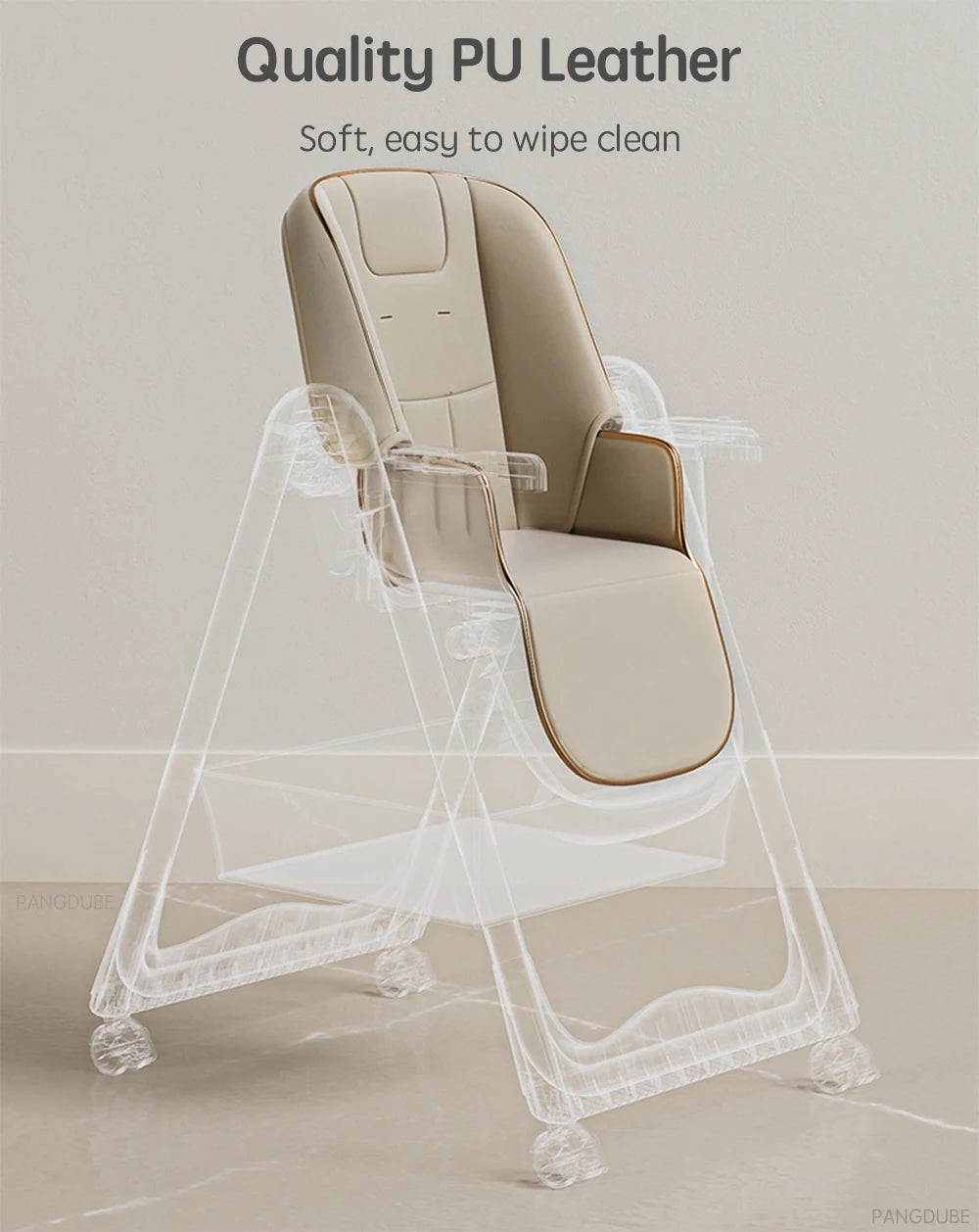 Chaise Haute Évolutive & Élégante pour Bébé